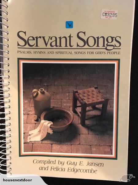 Cover of Servant Songs - Psalms, Hymns and Spiritual Songs for God's People - Music edition